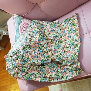 J. Crew New One Sleeve Cotton Top